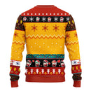 Bts Army Chibi Cute Ugly Christmas Sweater Red Yellow 1 Amazing Gift Idea Thanksgiving Gift Nearkii