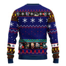 Giyu Tomioka Christmas Demon Slayer Anime Ugly Christmas Sweater Blue 1 Amazing Gift Idea Thanksgiving Gift Nearkii