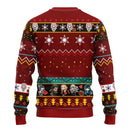 Mitsuri Kanroji Demon Slayer Anime Ugly Christmas Sweater Red 1 Amazing Gift Idea Thanksgiving Gift Nearkii