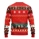 Muzan Kibutsuji Christmas Demon Slayer Anime Ugly Christmas Sweater Red 1 Amazing Gift Idea Thanksgiving Gift Nearkii