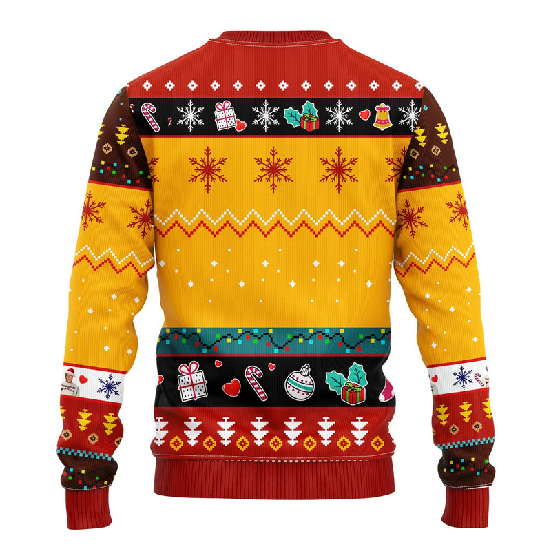 Epstein Ugly Christmas Sweater Red Yellow 1 Amazing Gift Idea Thanksgiving Gift Nearkii