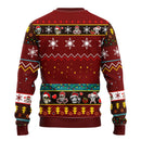 Goth Ugly Christmas Sweater Red Brown 1 Amazing Gift Idea Thanksgiving Gift Nearkii