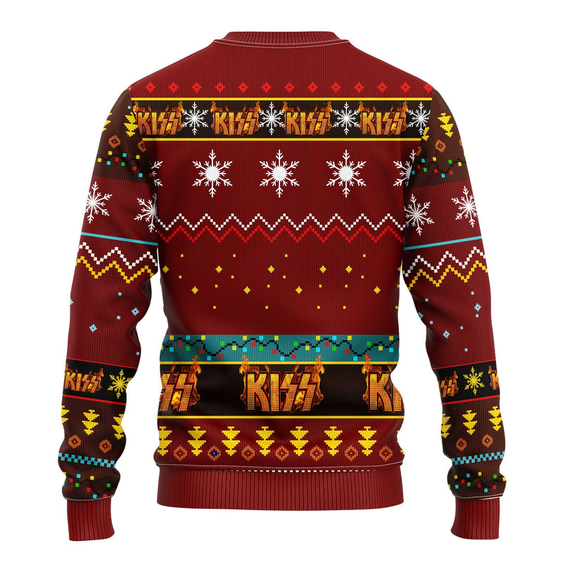 Kizz Ugly Christmas Sweater Red- Amazing Gift Idea Thanksgiving Gift Nearkii