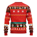 Rick And Morty Noel Ugly Christmas Sweater Red 1 Amazing Gift Idea Thanksgiving Gift Nearkii