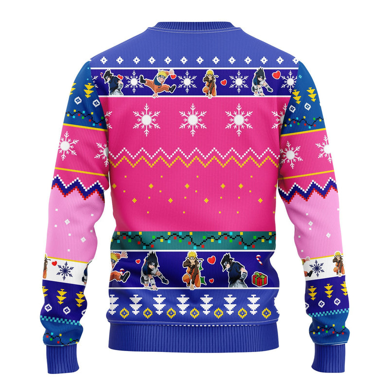 Naruto Sasuke Ugly Christmas Sweater Amazing Gift Idea Thanksgiving Gift Nearkii