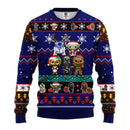 Star Wars Cute Ugly Christmas Sweater Blue 2 Amazing Gift Idea Thanksgiving Gift Nearkii
