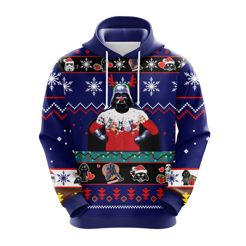 Star Wars Blue Christmas Cute Noel Mc Ugly Hoodie Amazing Gift Idea Thanksgiving Gift Nearkii