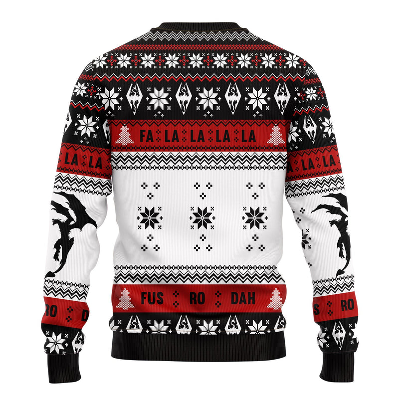 The Elder Scrolls Ugly Christmas Sweater Amazing Gift Idea Thanksgiving Gift Nearkii