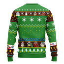Totoro Ghibli Noel Ugly Christmas Sweater Green 1 Amazing Gift Idea Thanksgiving Gift Nearkii