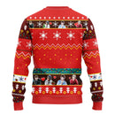 V Bts Ugly Christmas Sweater Red Amazing Gift Idea Thanksgiving Gift Nearkii