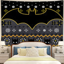 Batman Christmas Tapestry Room Decor Nearkii
