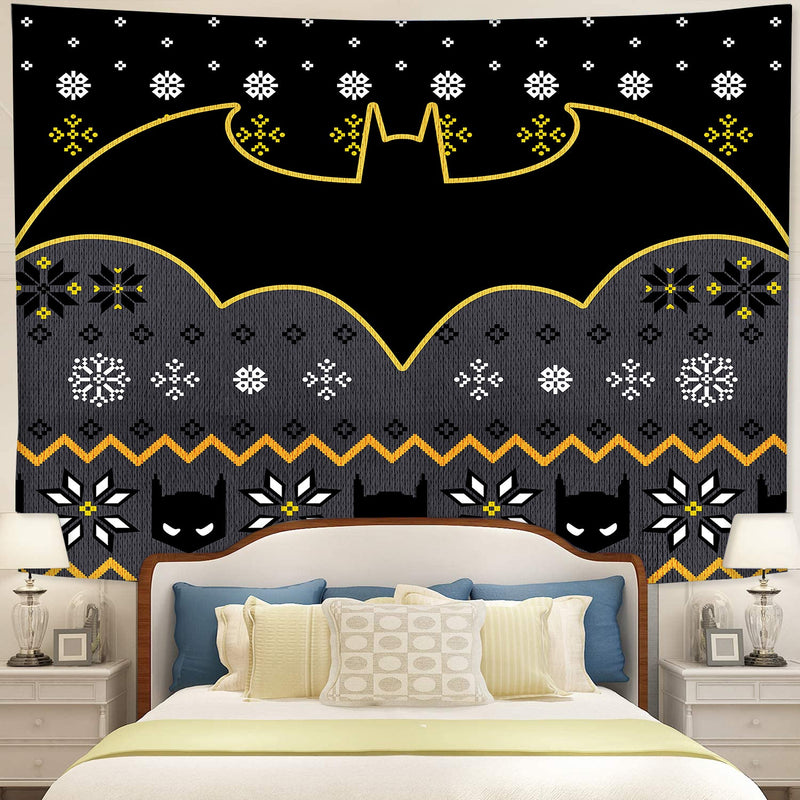 Batman Christmas Tapestry Room Decor Nearkii
