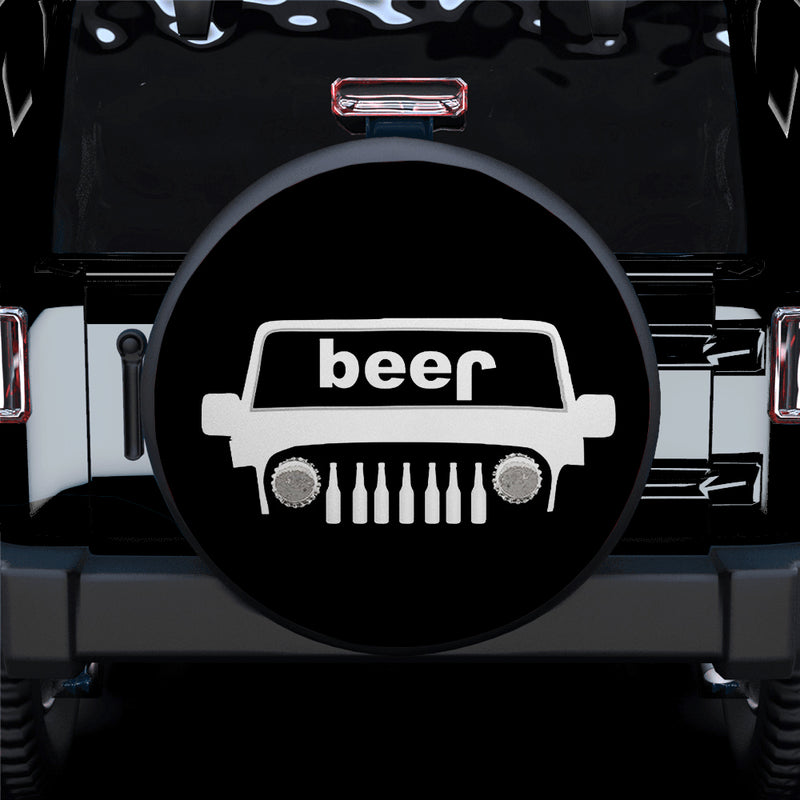 Beer Jeep Car Spare Tire Covers Gift For Campers Nearkii