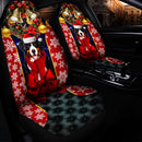 Bernese Mountain Dog Christmas Noel Gift Premium Custom Car Seat Covers Decor Protector Nearkii