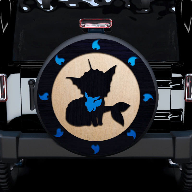 Vaporeon Eevee Pokemon Evolution Jeep Car Spare Tire Covers Gift For Campers Nearkii