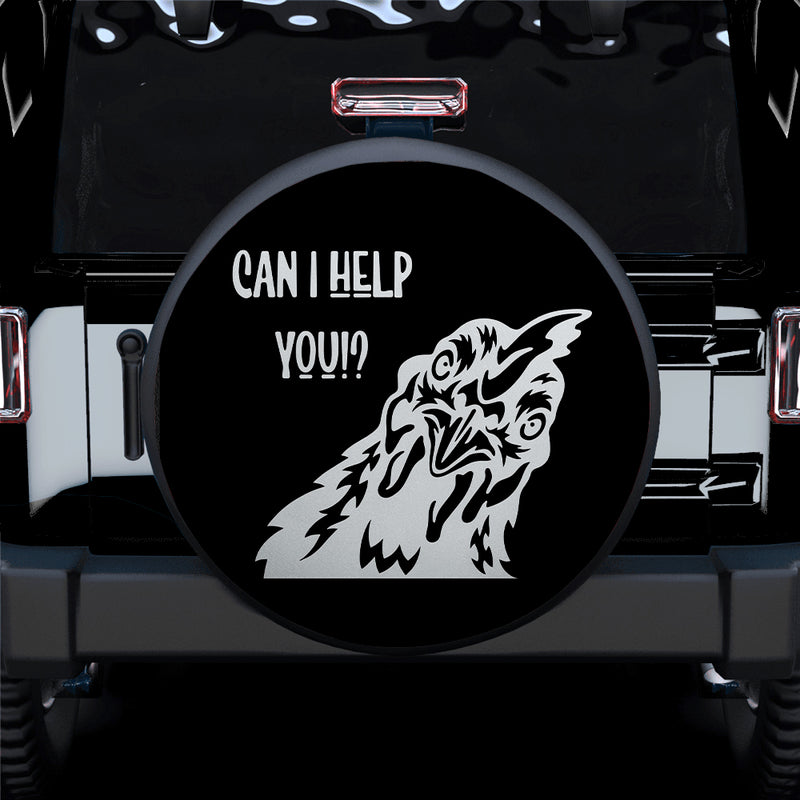 Can I Help You Chicken Jeep Car Spare Tire Covers Gift For Campers