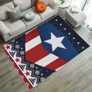 Captain America Christmas Rug Carpet Rug Home Room Decor Nearkii