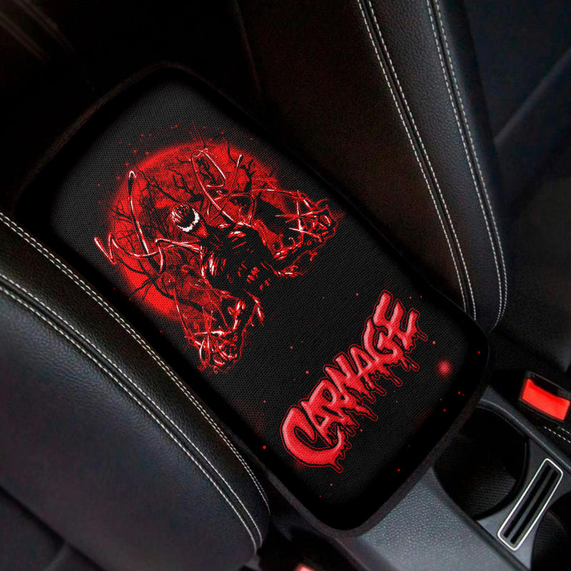 Carnage Moonlight Premium Custom Armrest Center Console Cover Car Accessories Nearkii