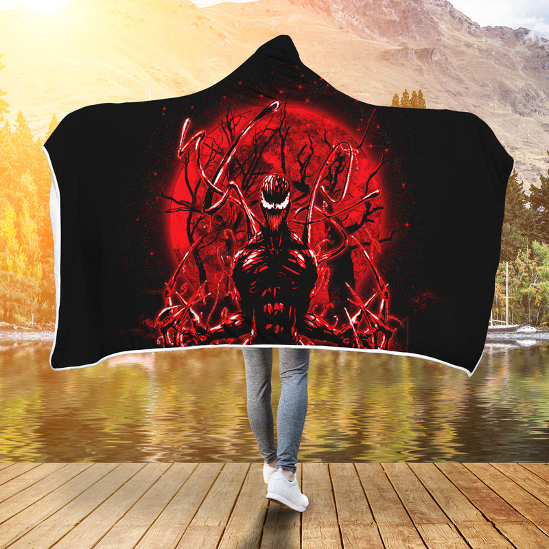 Carnage Moonlight Economy Hooded Blanket Nearkii