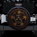 Mystical Cat Jeep Car Spare Tire Covers Gift For Campers Nearkii