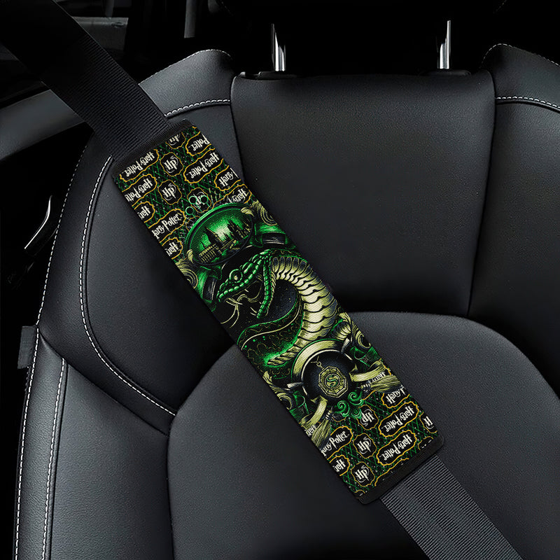 Harry Potter Slytherin Car Seat Belt Covers Nearkii
