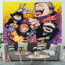 Characters From Jujutsu Kaisen Tapestry Room Decor Nearkii