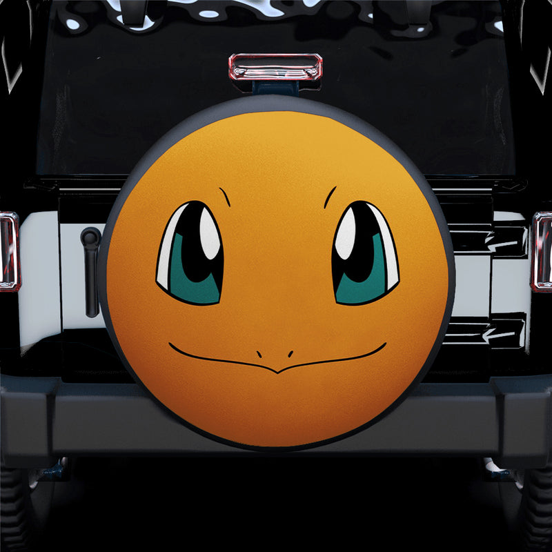 Charmander Pokemon Face Car Spare Tire Covers Gift For Campers Nearkii