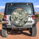Farm Chicken Camouflage Army Style Car Spare Tire Cover Gift For Campers Nearkii