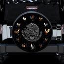 Funny Cocks, Roasters Car Spare Tire Cover Gift For Campers Nearkii