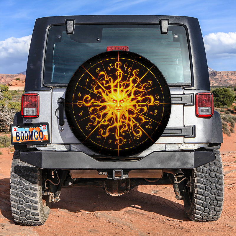 Helios Car Spare Tire Covers Gift For Campers Nearkii