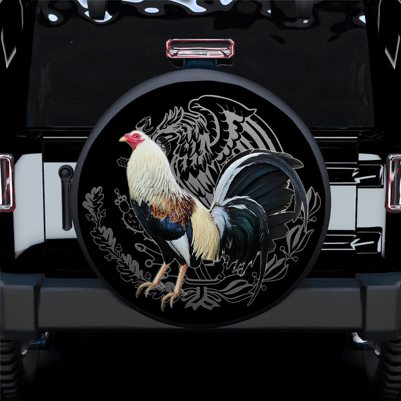 Funny Cocks, Roasters Art Car Spare Tire Cover Gift For Campers Nearkii