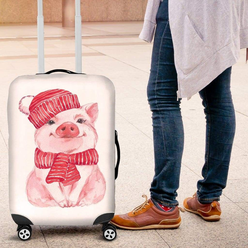 Cute Pig Travel Luggage Cover Suitcase Protector Nearkii