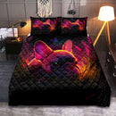 Cute Pink Baby French Bedded Down In The Grass Quilt Bed Sets