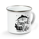 Travel To Life Camping Mug Campfire Mug Nearkii