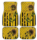Paws Sunflower Car Floor Mats Custom You Are My Sunshine Car Accessories Nearkii