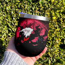 Darkrai Moonlight Love You To Moon And Back Premium Wine Tumbler Nearkii