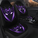 Decepticon Transformers Premium Custom Car Seat Covers Decor Protectors Nearkii