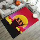 Demon Slayer Kimetsu No Yaiba Sunset Rug Carpet Rug Home Room Decor Nearkii