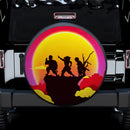 Demon Slayer Kimetsu No Yaiba Sunset Car Spare Tire Covers Gift For Campers Nearkii