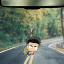 Cute Anime Demon Slayer Gyomei Himejima Car Ornament Custom Car Accessories Decorations