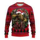 Dinosaur Noel Mc Ugly Christmas Sweater Thanksgiving Gift Nearkii