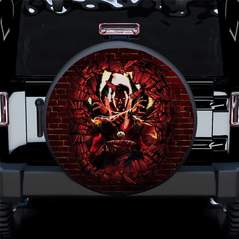 Doctor Strange Break Wall Car Spare Tire Covers Gift For Campers Nearkii