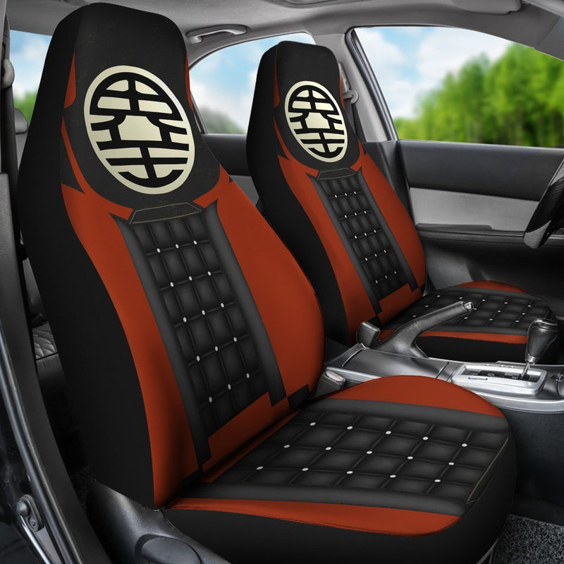 Dragon Ball Logo Car Premium Custom Car Seat Covers Decor Protectors Nearkii