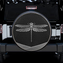 Dragonfly Art Jeep Car Spare Tire Cover Gift For Campers Nearkii