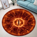 Lord Of Rings Sauron Eye Round Carpet Rug Bedroom Livingroom Home Decor Nearkii
