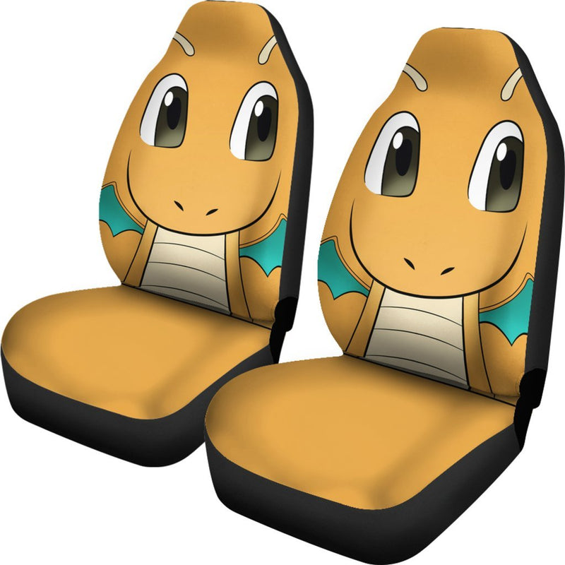 Dragonite Pokemon Premium Custom Car Seat Covers Decor Protector Nearkii