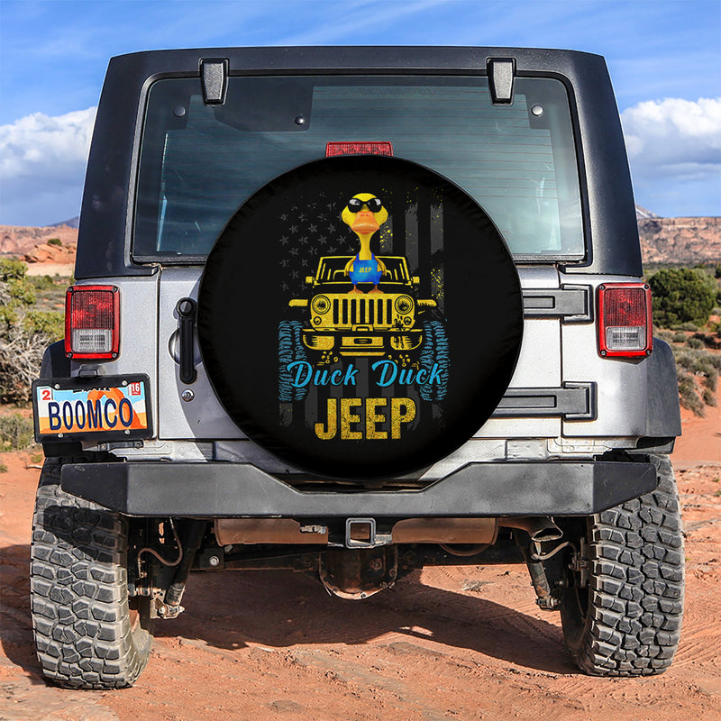 Duck Duck Jeep Car Spare Tire Covers Gift For Campers Nearkii