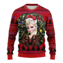 Elsa Frozen Princess Noel Mc Ugly Christmas Sweater Thanksgiving Gift Nearkii