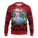 Elsa Queen Frozen 2 Noel Mc Ugly Christmas Sweater Thanksgiving Gift Nearkii