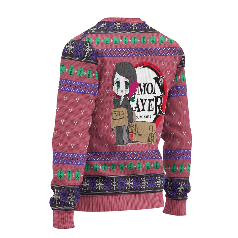 Enmu Demon Slayer Anime Ugly Christmas Sweater Xmas Gift Nearkii